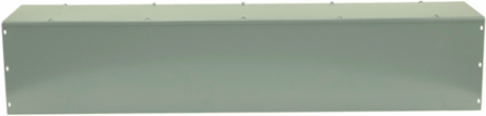 Square-Duct Wireway 12 Inch x 12 Inch 5 Feet Long Hinged Cover NEMA 1