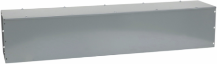Square-Duct Wireway 12 Inch x 12 Inch 5 Feet Long Hinged Cover NEMA 1
