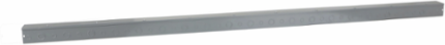 Square-Duct Wireway 4 Inch x 4 Inch 10 Feet Long NEMA 1 Hinged Cover