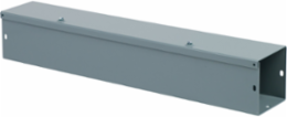 Square-Duct Wireway 4 Inch x 4 Inch, 2 Feet Long, Hinged Cover, NEMA 1