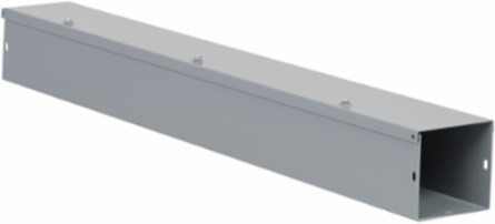 Square-Duct Wireway 4 Inch x 4 Inch 3 Feet Long Hinged Cover NEMA 1