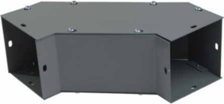 Square-Duct Wireway 4 Inch x 4 Inch 90° Sweep Elbow NEMA 1