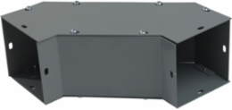 Square-Duct Wireway 4 Inch x 4 Inch 90° Sweep Elbow NEMA 1