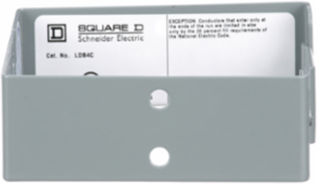 Square-Duct Wireway 4 Inch x 4 Inch 180° Connector NEMA 1