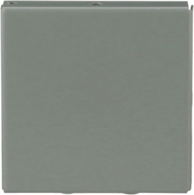 Square-Duct Closing Plate 4 Inch x 4 Inch NEMA 1 Galvanized Steel