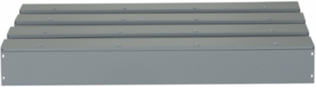 Square-Duct Wireway 6 Inch x 6 Inch 4 Feet Long NEMA 1 Hinged Cover