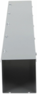 Square-Duct Wireway, 6 Inch x 6 Inch x 5 Feet, Hinged Cover, NEMA 1