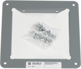 Wireway Panel Adapter, Square-Duct 6 Inch x 6 Inch, NEMA 1