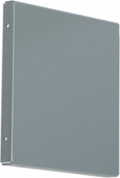 Square-Duct Closing Plate, 8 Inch x 8 Inch, NEMA 1, Mercury Free