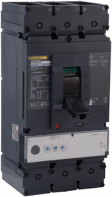 PowerPacT L Circuit Breaker, 250A, 3 Pole, 600VAC, 14kA, MicroLogic 3.3