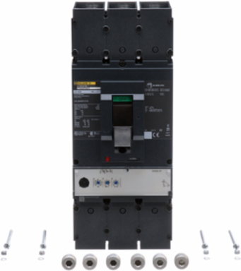PowerPact L Circuit Breaker, 400A, 3 Pole, 600V AC, 14kA