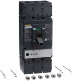 PowerPact L Circuit Breaker, 400A, 3 Pole, 600V AC, 14kA