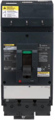 Automatic switch, PowerPact L, 400A, 3 pole, 600VAC, 18kA, I-Line, magnetic
