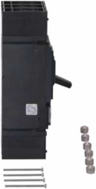 PowerPact L Circuit Breaker, 400A, 3 Pole, 600V AC, Magnetic