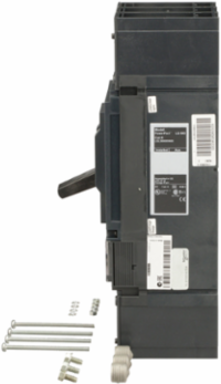 PowerPact L 600A 3 Pole Automatic Switch, 600V, 18kA, Magnetic, Lugs