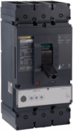 PowerPact L Circuit Breaker, 250A, 3 Pole, 600V AC, MicroLogic 3.3S