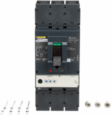 PowerPacT L Circuit Breaker 600A 3 Pole 600VAC 18kA MicroLogic 3.3S