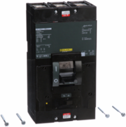 PowerPact Circuit Breaker, 250A, 3 Pole, 600VAC, Thermal-Magnetic