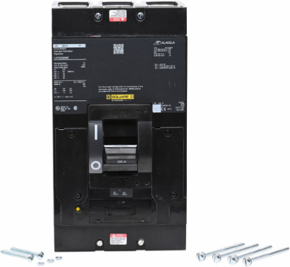 Circuit Breaker 300A 3-Pole 600VAC Short Handle, Thermal Magnetic, UL Listed