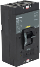 Circuit breaker, LH, unit mount, 400A, 3 pole, 25kA, 600VAC, 50kA, 250VDC, plug on shroud