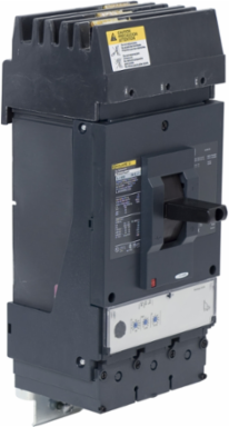 Circuit breaker, PowerPacT L, 400A, 3 pole, 480VAC, 65kA, I-Line, MicroLogic 3.3S, 80%, ABC, mission critical