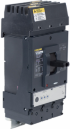 Circuit breaker, PowerPacT L, 400A, 3 pole, 480VAC, 65kA, I-Line, MicroLogic 3.3S, 80%, ABC, mission critical