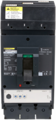 PowerPact L Circuit Breaker, 400A, 3-Pole, 600V, 25kA, MicroLogic 3.3