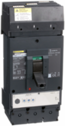 PowerPact L Circuit Breaker, 400A, 3-Pole, 600V, 25kA, MicroLogic 3.3