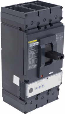 PowerPact L Circuit Breaker, 400A, 3 Pole, 600VAC, Busbar, MicroLogic 3.3