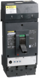 Circuit breaker, PowerPacT L, 600A, 3 pole, 600VAC, 50kA, I-Line, MicroLogic 3.3, 80%, ABC