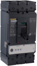 PowerPact L Circuit Breaker, 400A, 3 Pole, 600VAC, 50kA