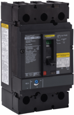 PowerPacT L Circuit Breaker, 400A, 3 Pole, 500VDC, 50kA