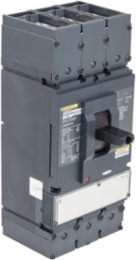 Automatic switch, PowerPacT L, 400A, 3 pole, 600VAC, 50kA, lugs, magnetic