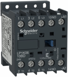 TeSys K Contactor 3P 12A 110V DC Coil, IP2X, -25 to 50 C