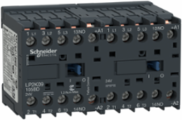 TeSys K Reversing Contactor 3P 440V 9A with 24V DC Coil, 90mm Width