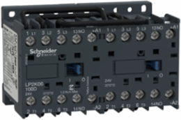 TeSys K Reversing Contactor 3P 12A 24V DC Coil Compact 90mm