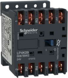 TeSys K 4P Contactor, 20A, 440V, 24V DC Coil, Faston Connectors