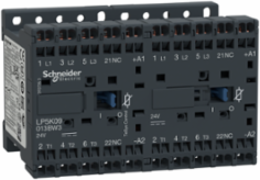 TeSys K Reversing Contactor 3P 440V 9A 1NC 24V DC Low Consumption