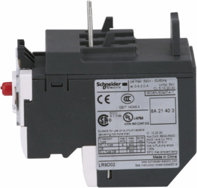 TeSys LRD Electronic Overload Relay 0.4-2A, IP20, 6kV Rated Impulse