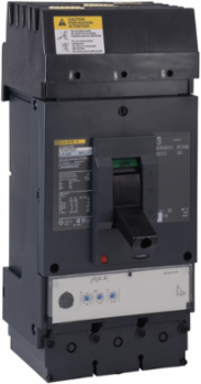 Circuit breaker, PowerPacT L, 400A, 3 pole, 600VAC, 100kA, I-Line, MicroLogic 3.3S, 80%, ABC