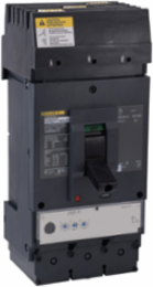 Circuit breaker, PowerPacT L, 600A, 3 pole, 600VAC, 100kA, I-Line, MicroLogic 3.3, 80%, ABC