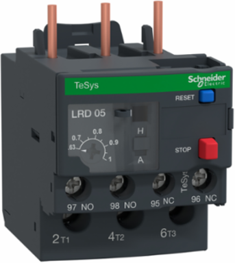 TeSys Deca Thermal Overload Relay 0.63-1A 690VAC 1NO+1NC Class 10A