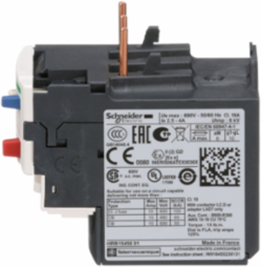 TeSys Deca Thermal Overload Relay 690VAC 3P 2.5-4A Class 10A