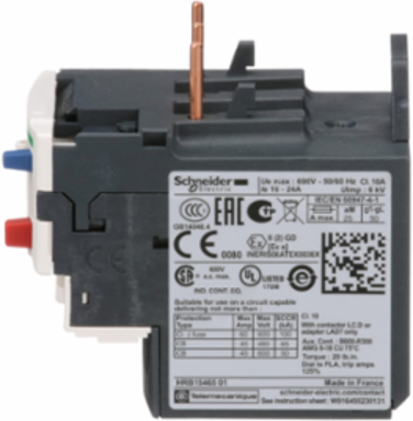 TeSys Deca Thermal Overload Relay 16-24A 1NO+1NC Class 10A