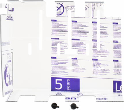 Side Barrier Safety Switch, Polycarbonate 400A-800A, 2-3 Pole, 18 Inch x 15 Inch x 11 Inch