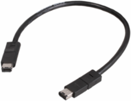 TeSys Ultra Straight Bend Cable 0.3 Meter Elbowed