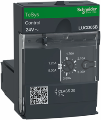 TeSys Ultra Advanced Control Unit, 3P, 1.25-5A, 690VAC, 24VAC Coil