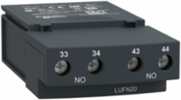 TeSys U Auxiliary Contact, 2NO, 250VAC/DC, Screw Terminal