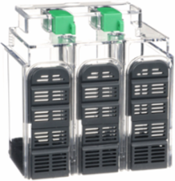 Long Terminal Shield for ComPacT NSXm, 3 Poles, IP40 Protection