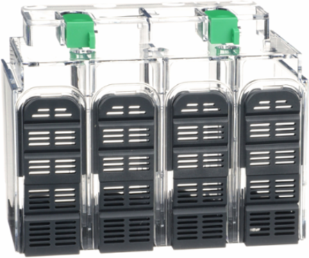 Long Terminal Shield 4 Poles IP40 for ComPacT NSXm & PowerPact B